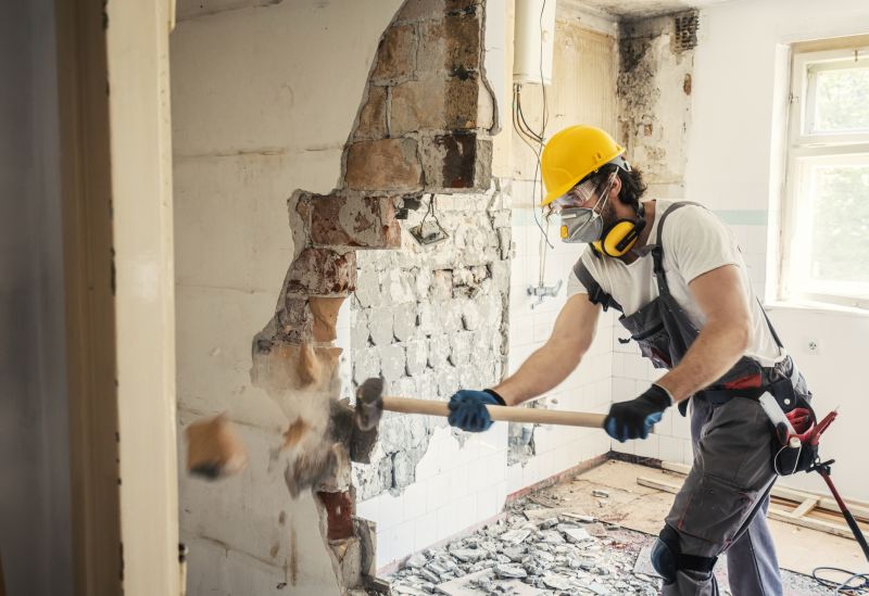 Interior Renovation Demolition detail