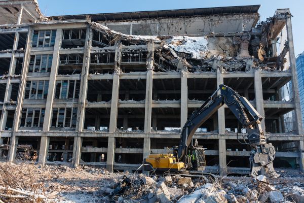 Commercial Building Demolition in Frederick