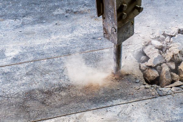 Concrete Patio Removal in Frederick