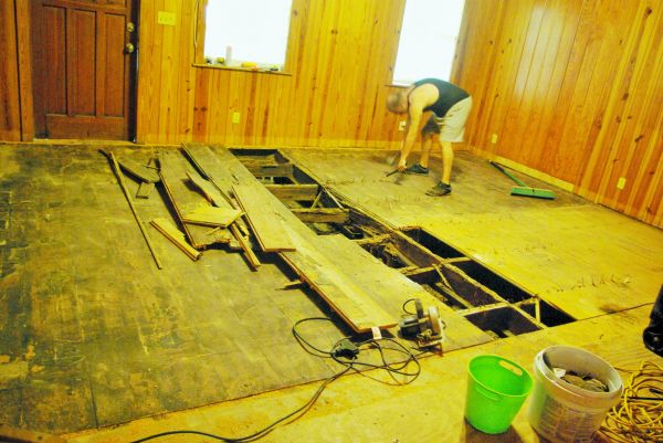 Subfloor Demolition in Frederick