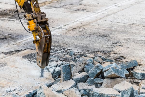 Parking Lot Removal in Frederick
